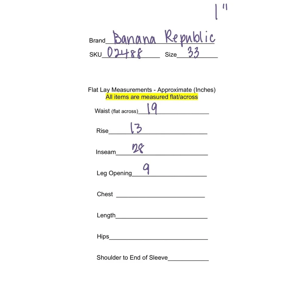 Banana Republic The Straight J Medium Wash Denim‎ Jeans Womens Size 33 - Picture 7 of 7